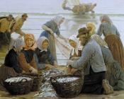 佩德 塞韦林 克罗耳 : Mujeres y pescadores de Hornbaek